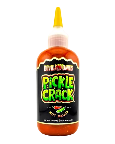 Devil Dave's Pickle Crack Dill Pickle Hot Sauce