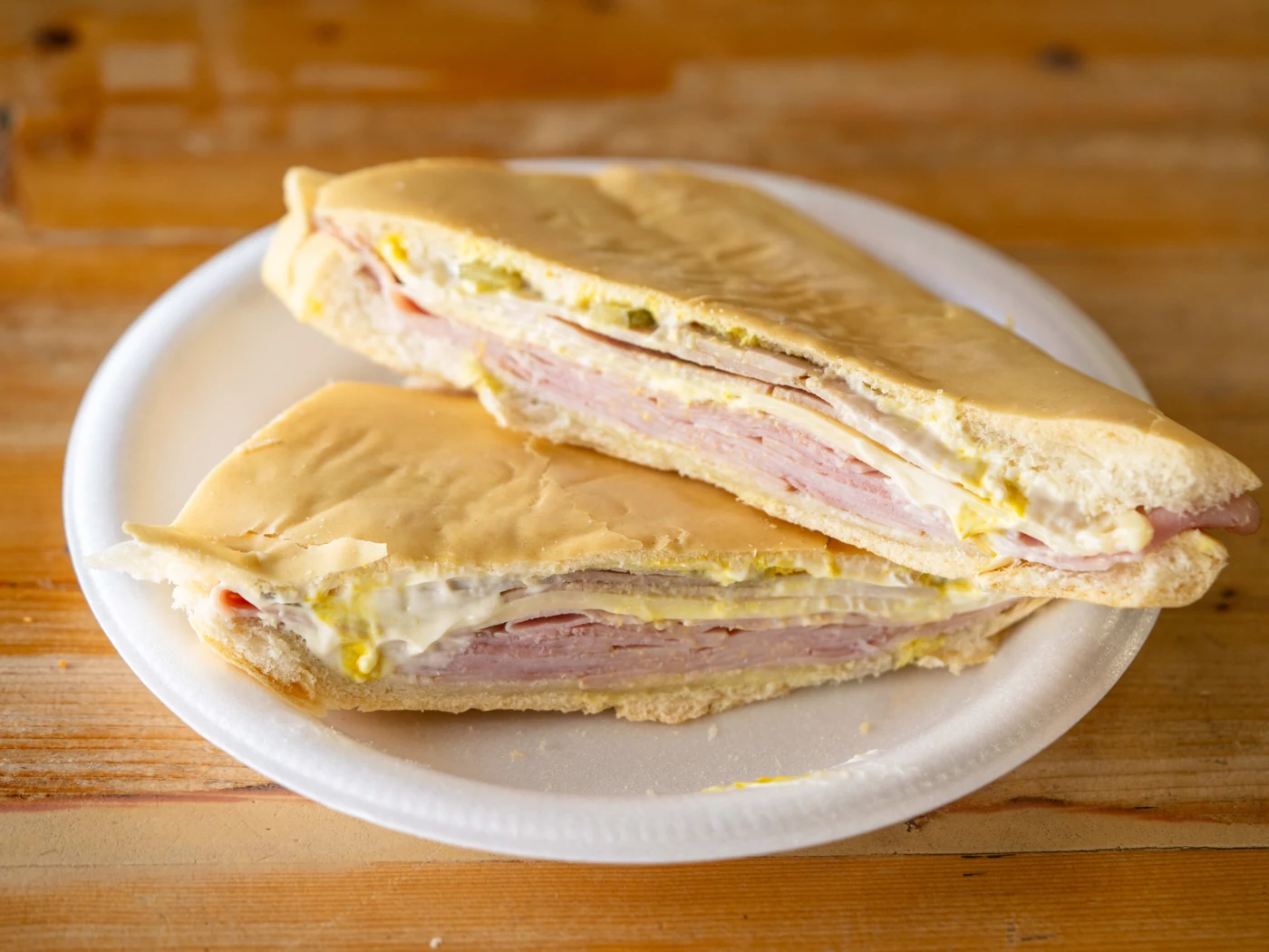 Cuban sandwich at Breadman Miami Bakery