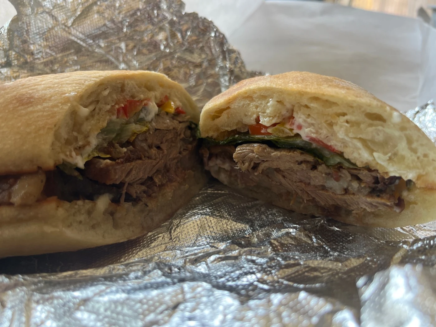 12-Hour Brisket at Slab Sandwich