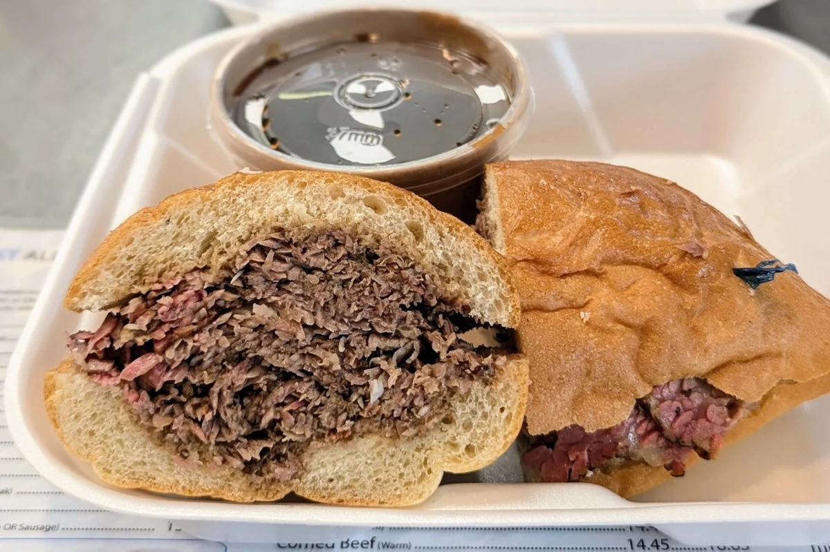 French dip at Phil's Deli & Grill