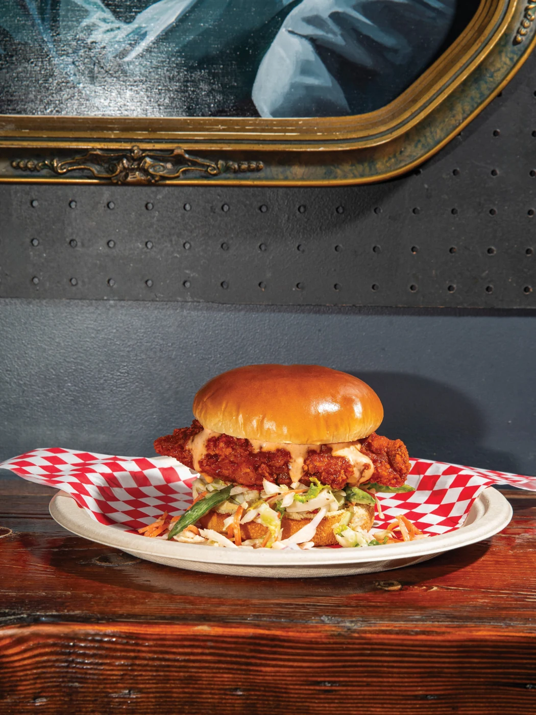 Fried Hot Chicken at Music City Hot Chicken