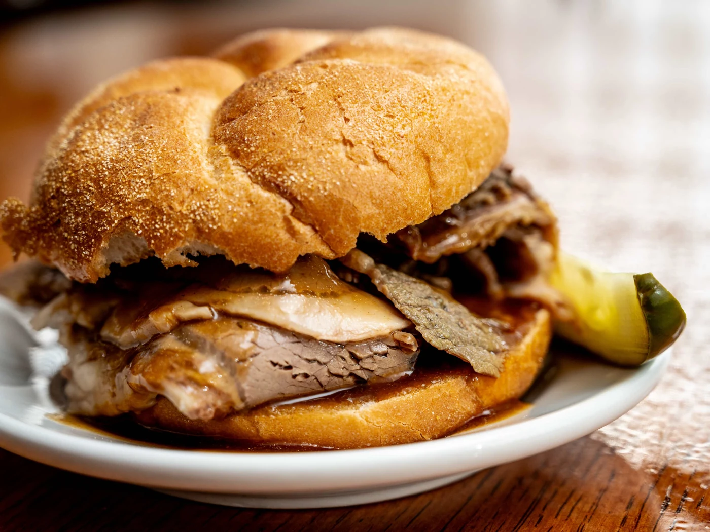 Roast Beef Sandwich at Meetinghouse