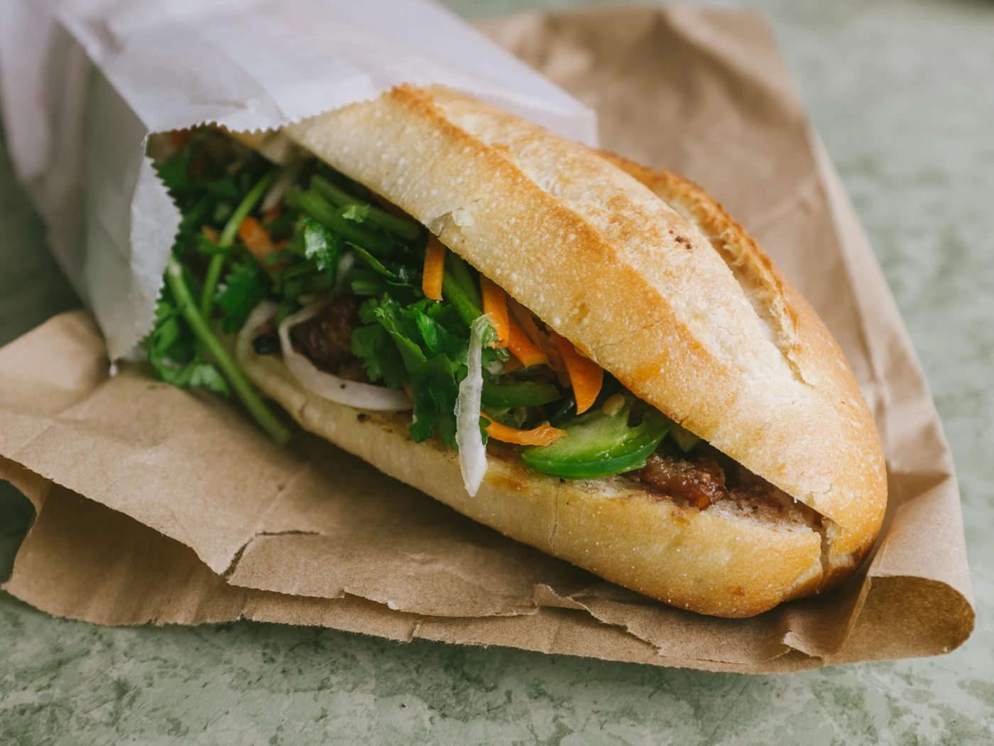 Bánh Mì Thịt Nguội at Ba Xuyên