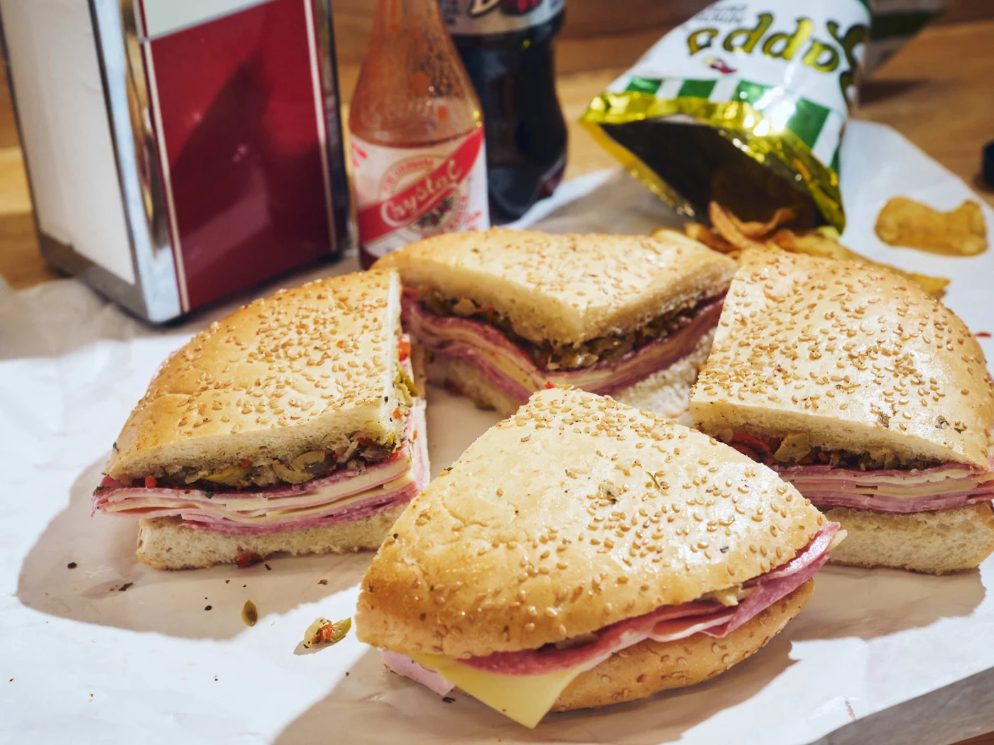 Muffuletta at Central Grocery and Deli