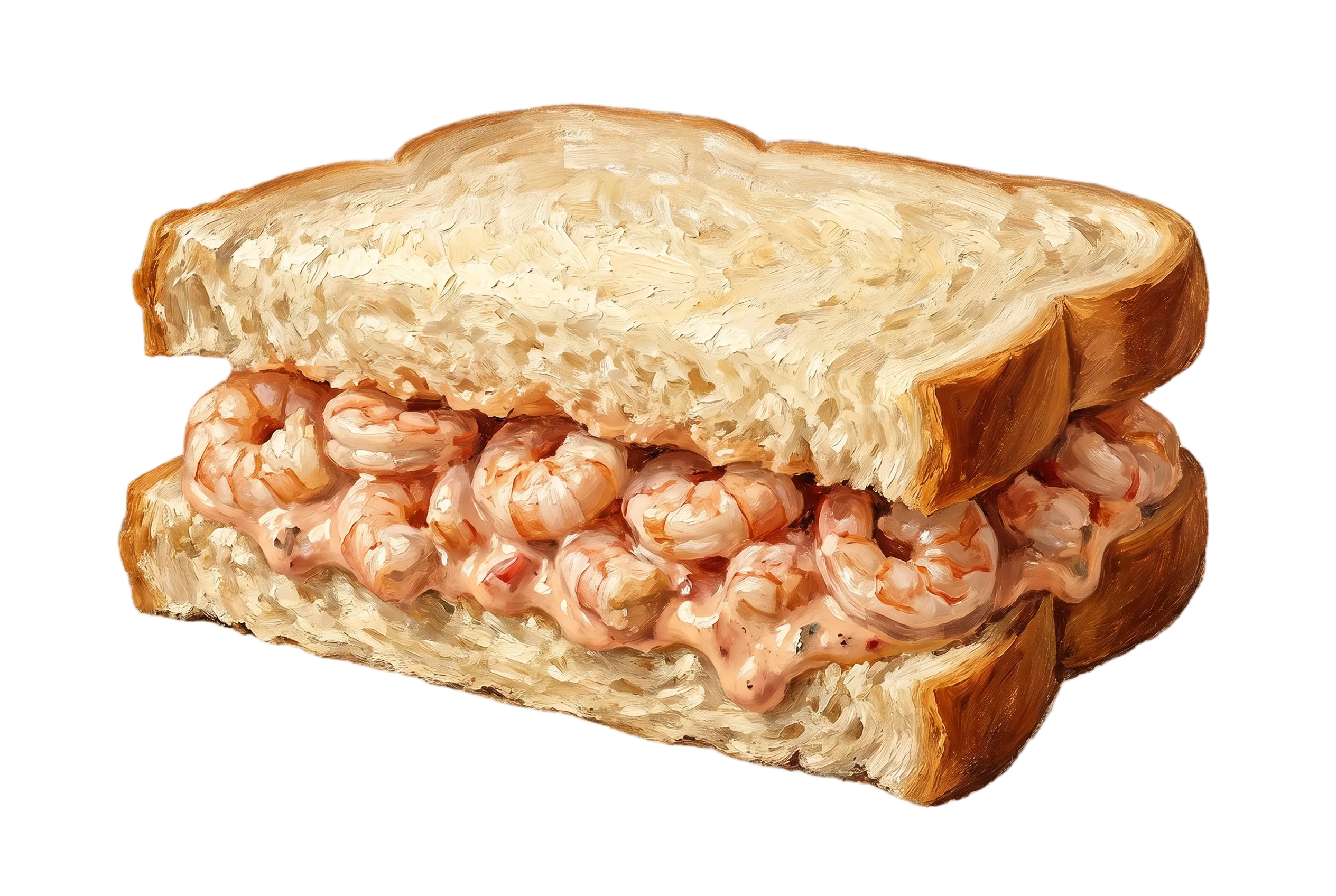 Prawn Marie Rose Sandwich