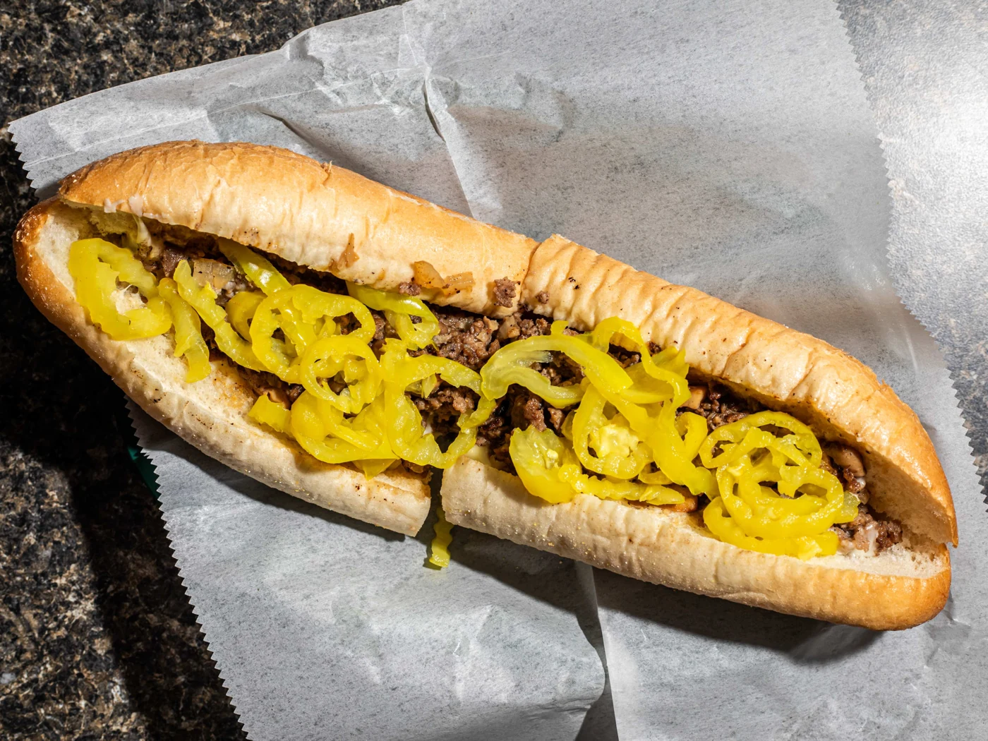 Cheesesteak at A Little Bit of Philly