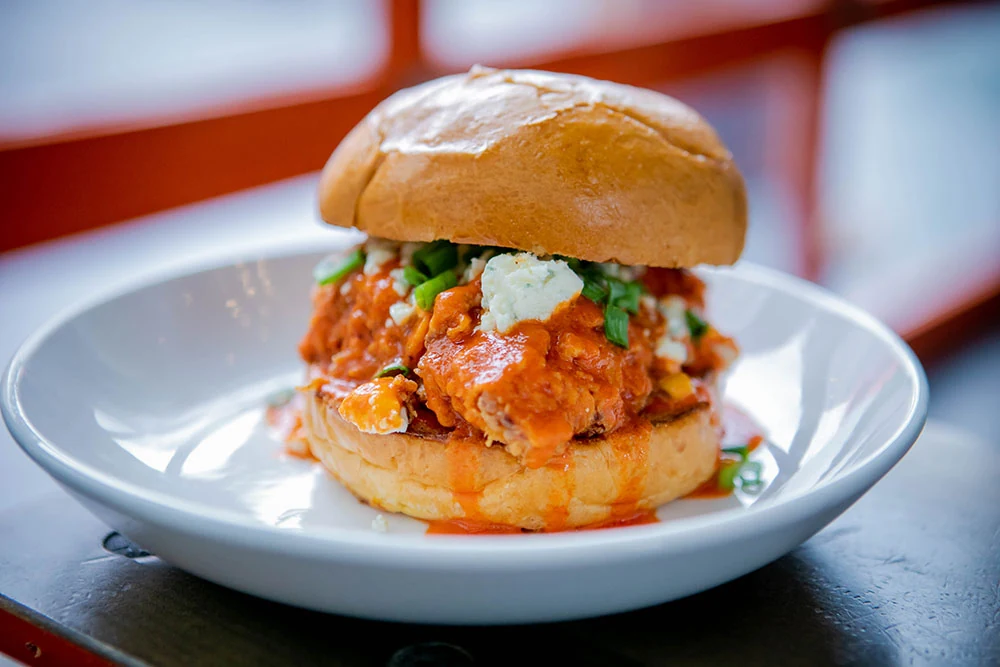 Truffalo Chicken Sandwich at Given To Fly