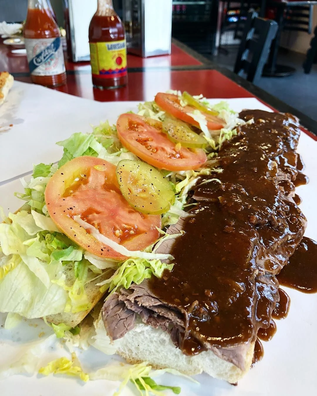 Roast Beef PoBoy at Guy's Po-Boys