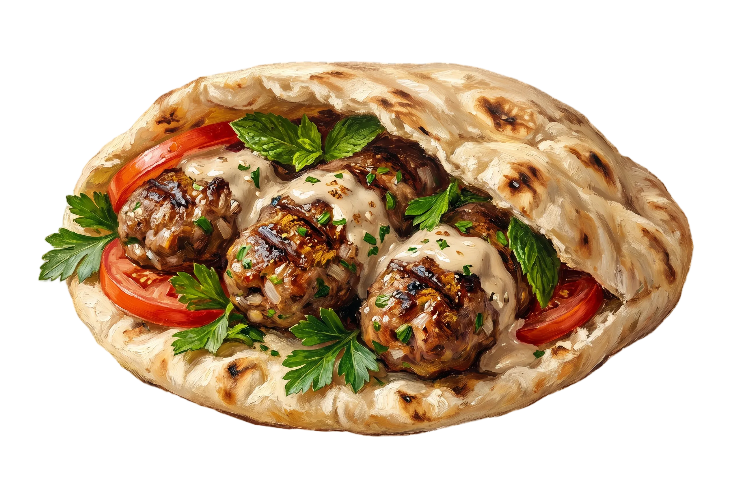 Lamb Kofta Sandwich