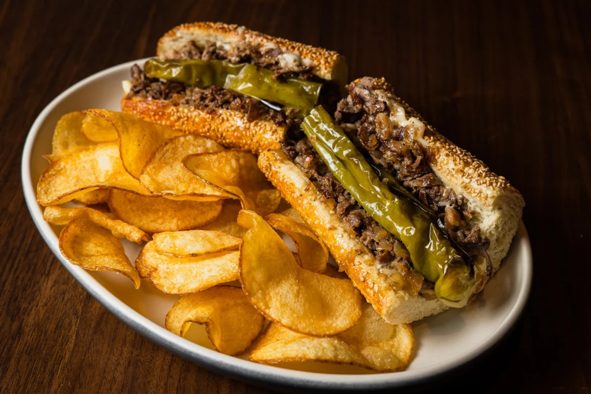 Wagyu cheesesteak at Matu Kai