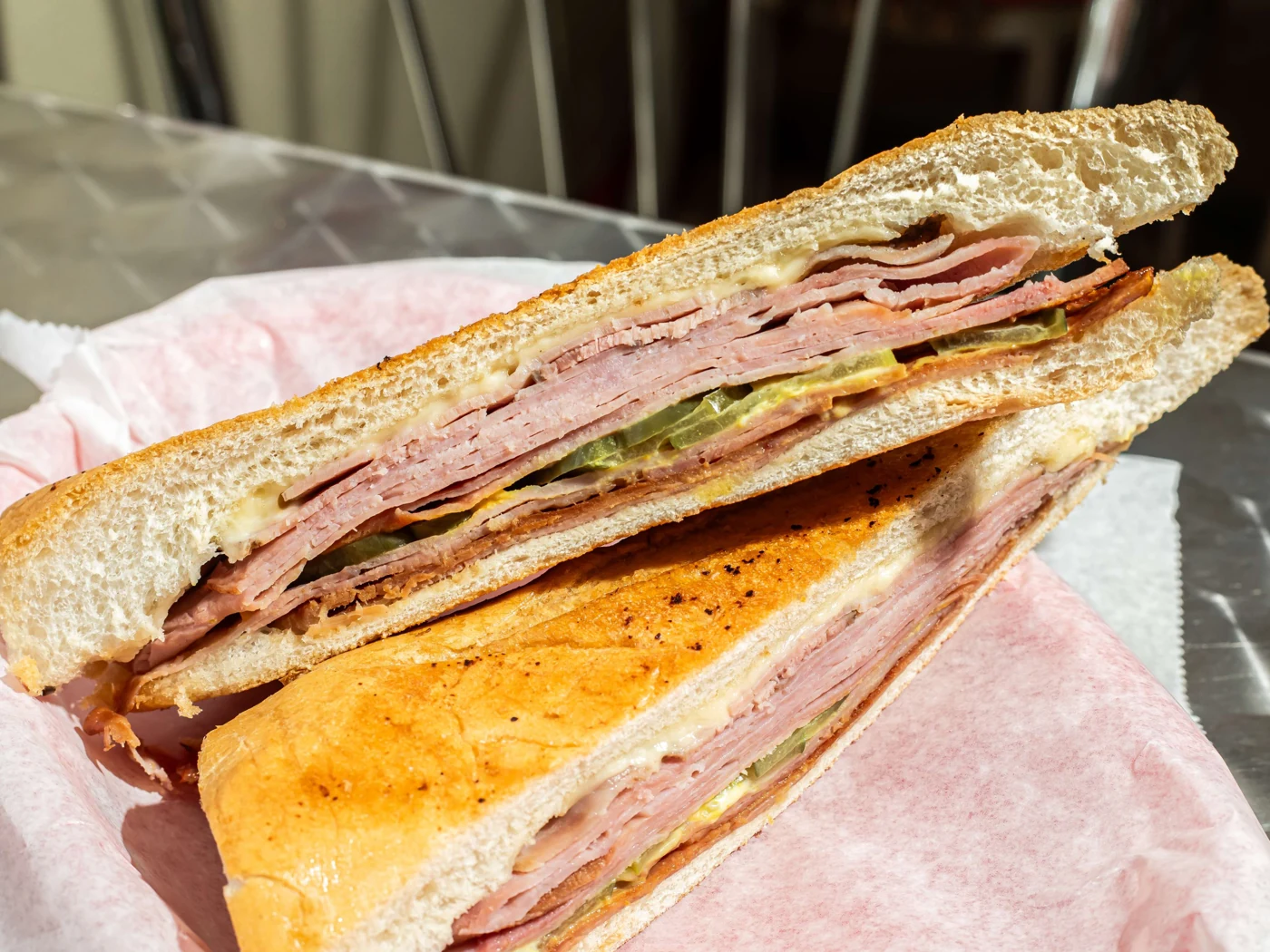 Cuban sandwich at Enriqueta's Sandwich Shop