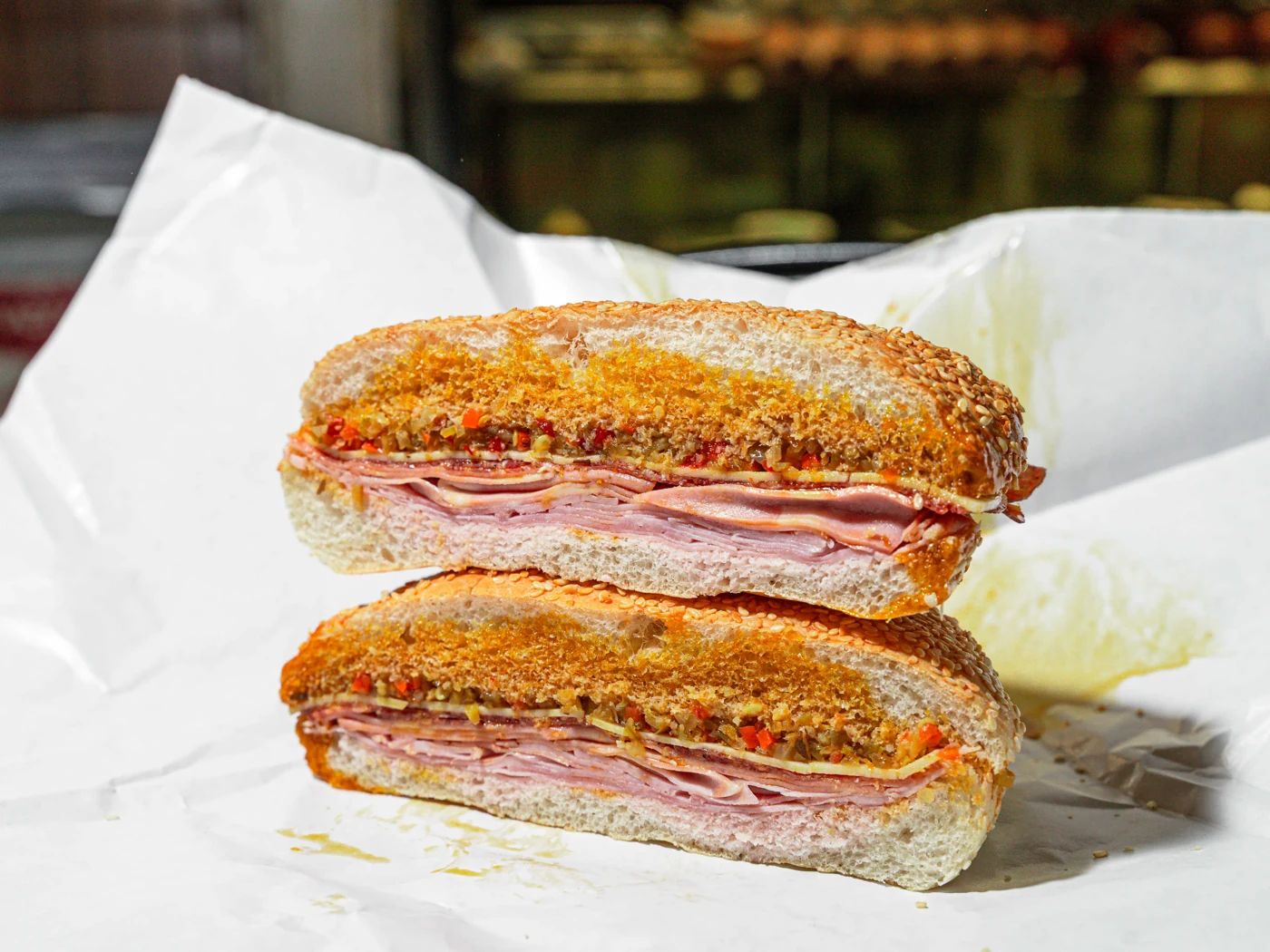 Muffuletta at J.P. Graziano Grocery