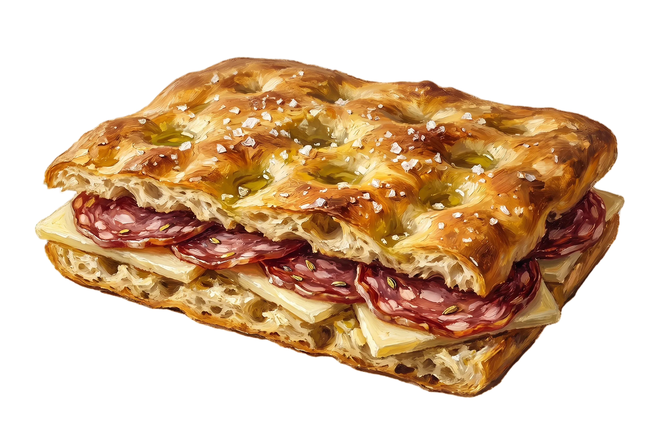 Schiacciata con Salame