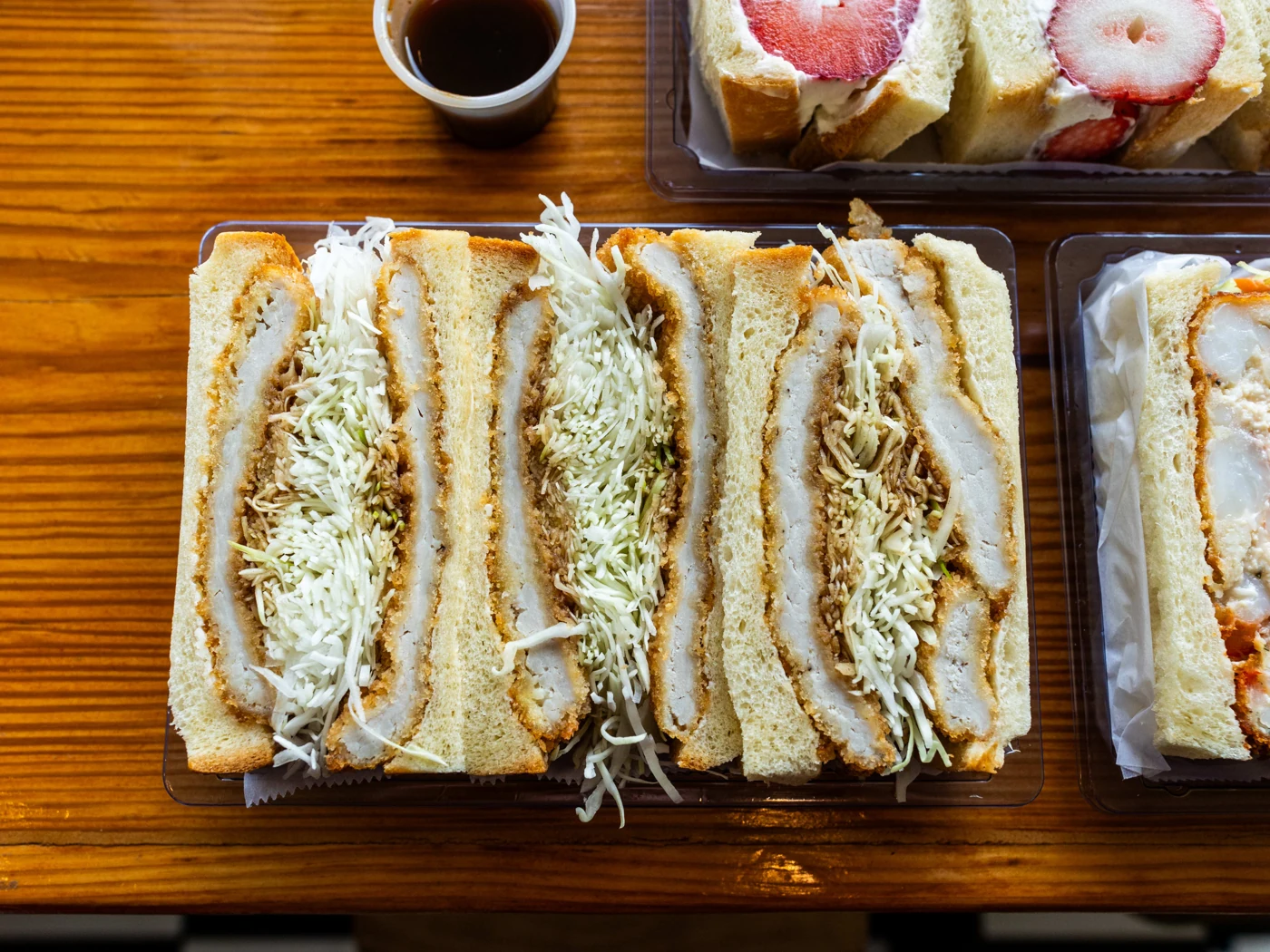 Classic katsu sando at CHOO SANDO