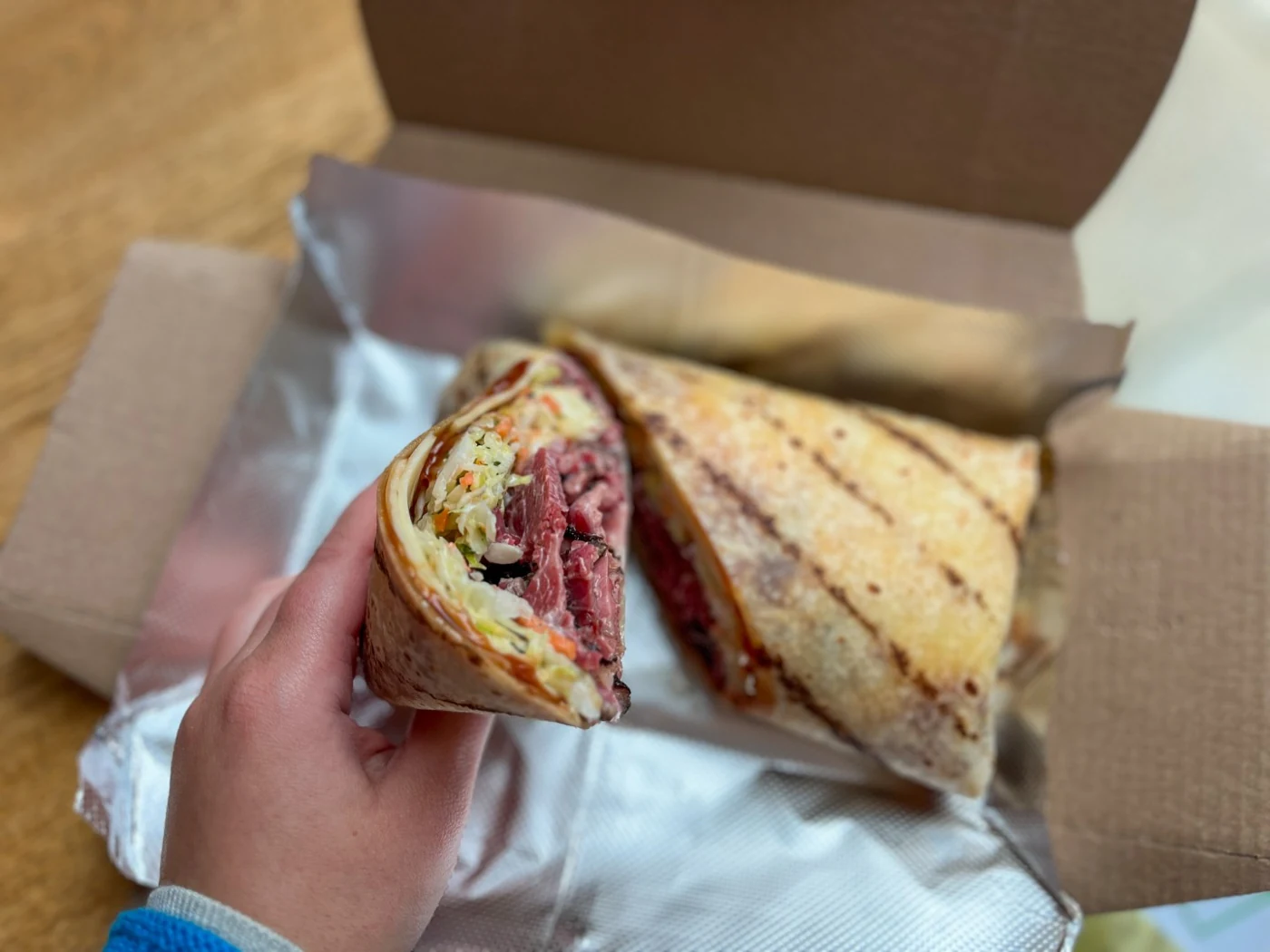 Pastrami at Sam LaGrassa's