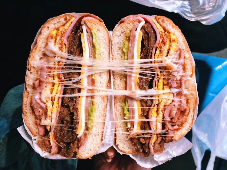 Torta Cubano at Super Tortas D.F.