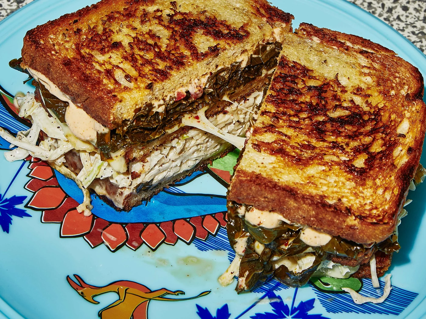 Collard Green Melt at Turkey and the Wolf Icehouse