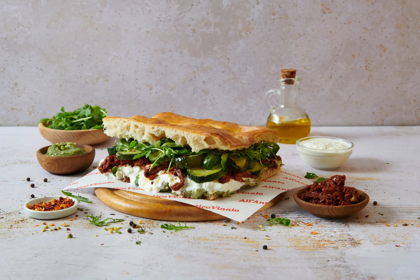 La Schiacciata del Boss at All'Antico Vinaio