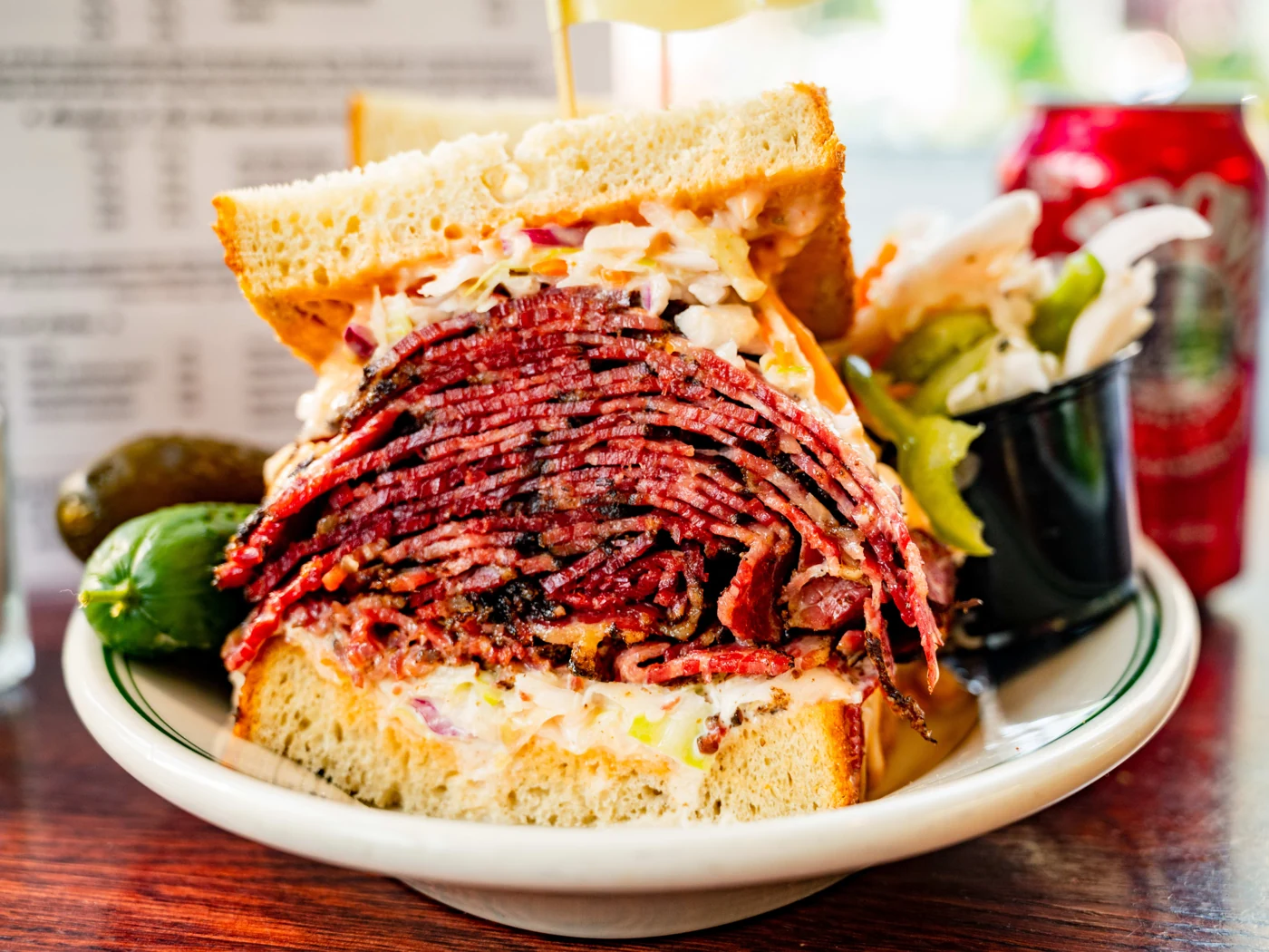 Pastrami Special at Famous 4th Street Delicatessen