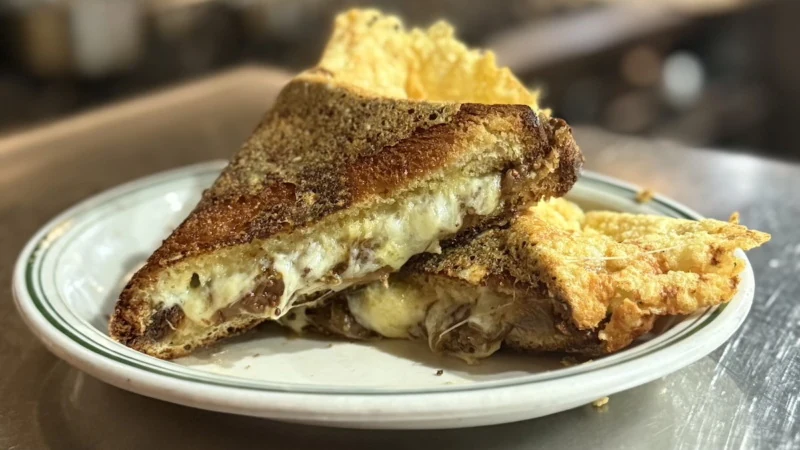 French Onion Sandwich at Houseman