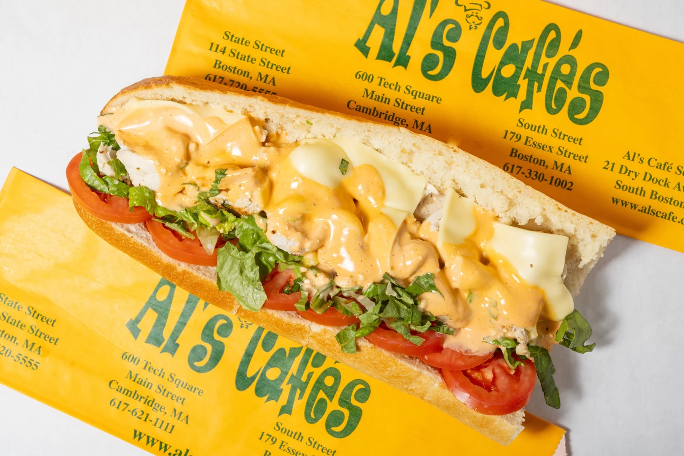 chicken salad at Al's Cafe