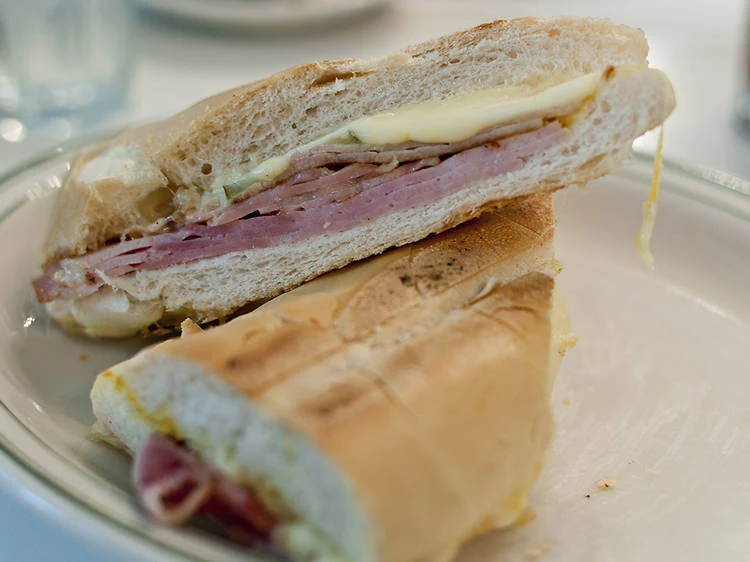 Cubano at Versailles Restaurant Cuban Cuisine