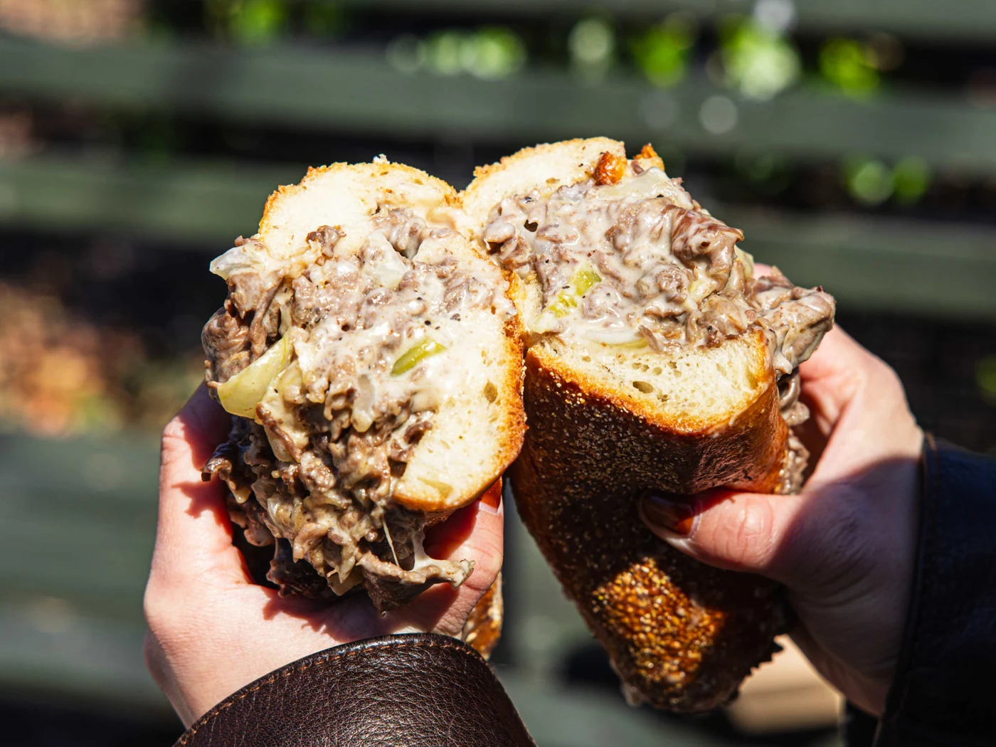 Cheesesteak at Danny & Coop’s Cheesesteaks