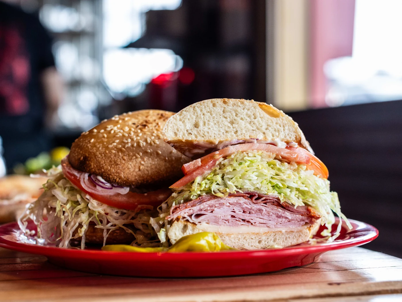 Italian sub at Home Slice Pizza