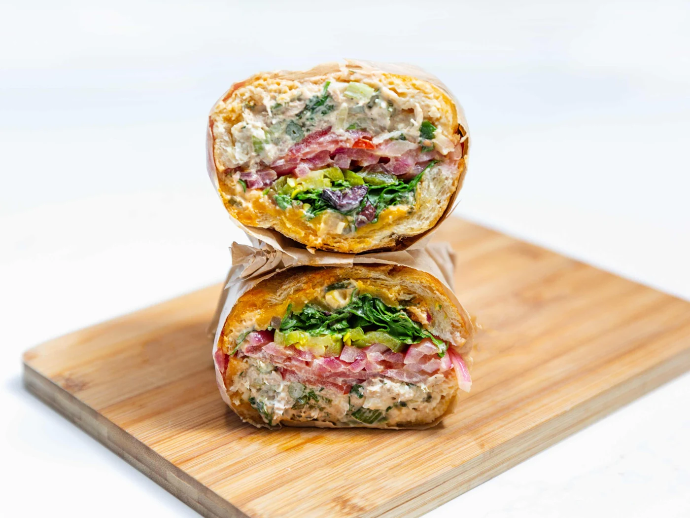 spicy tuna melt at Lucinda's Deli & More