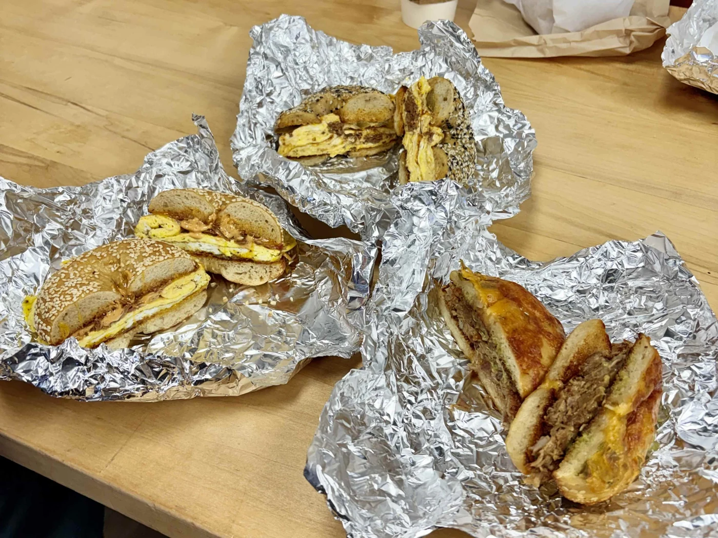 Los Carnitas at El Bagelero