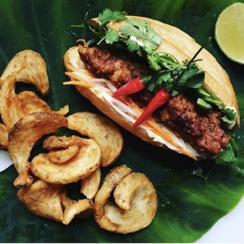 Shrimp Banh Mi at The District Fishwife