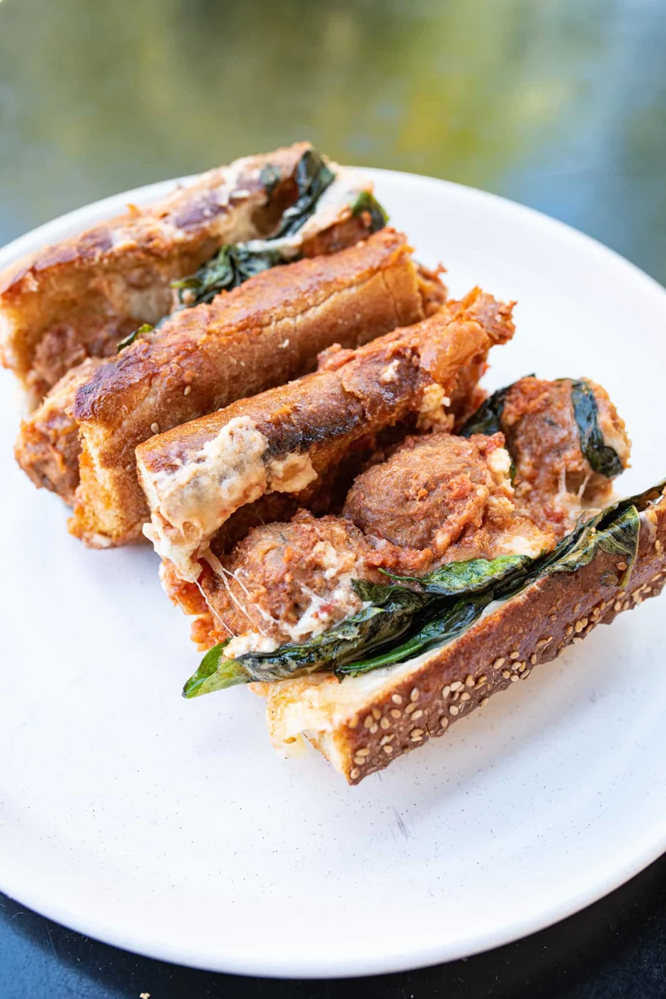Meatball Sandwich at Flour + Water Pasta Shop