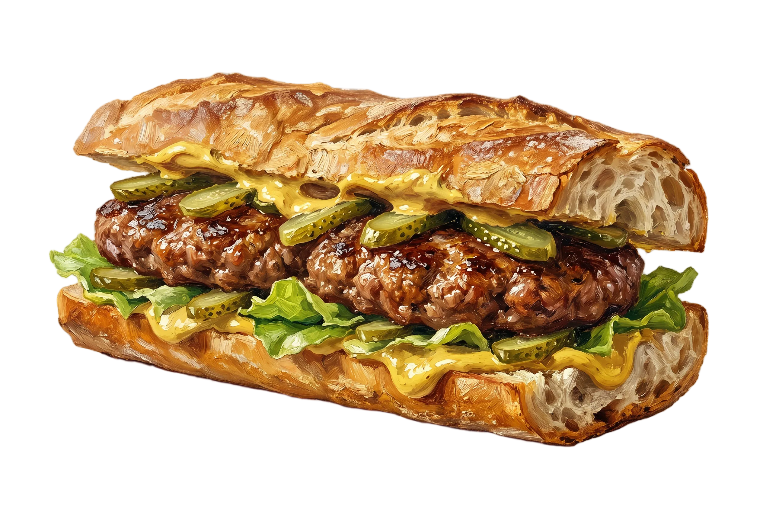 Steak Haché Sandwich