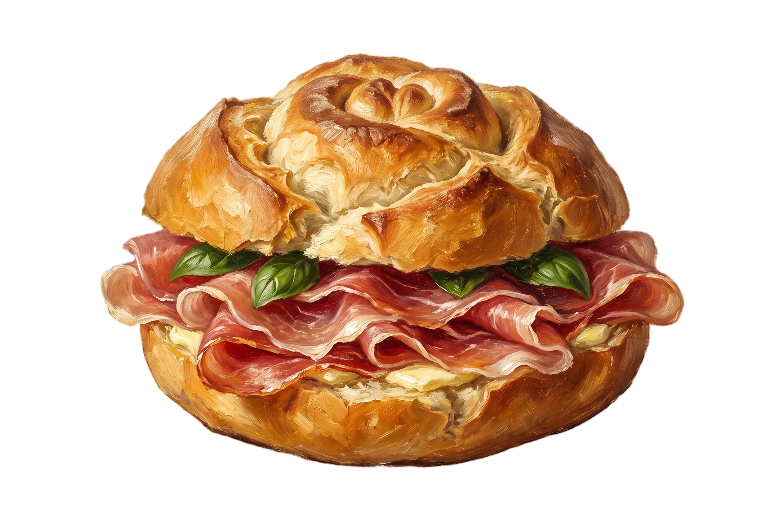 Rosetta con Prosciutto
