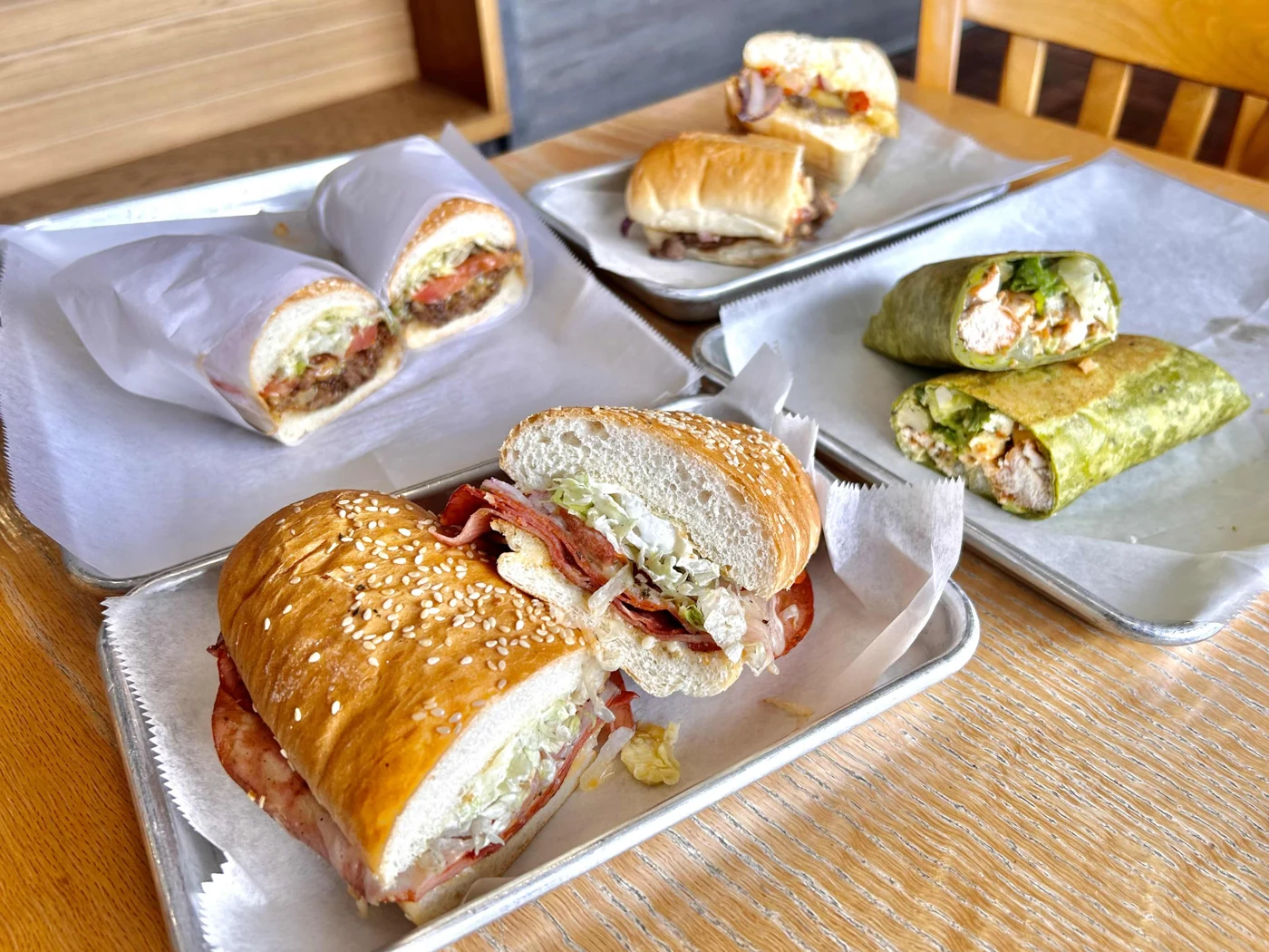 chopped cheese at Cured & Crafted | Artisan Sandwiches