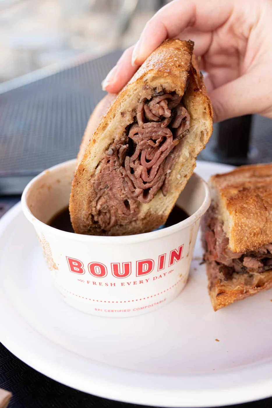 Classic French Dip at Boudin Bakery