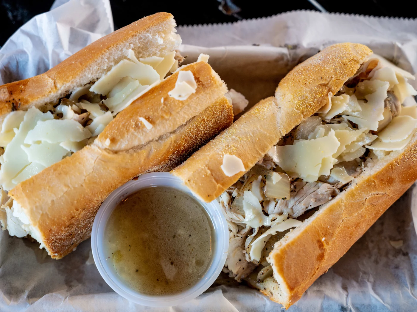 Roast Pork Sandwich at Jaxx Steaks Taproom