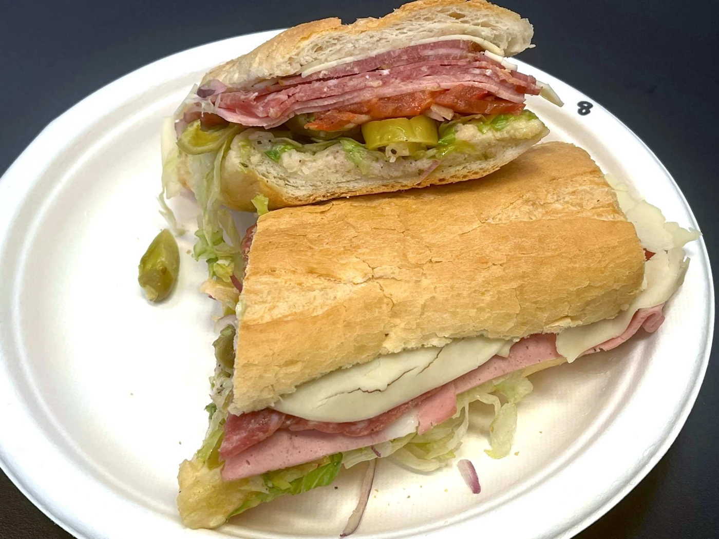 italian sub at Paulina Market